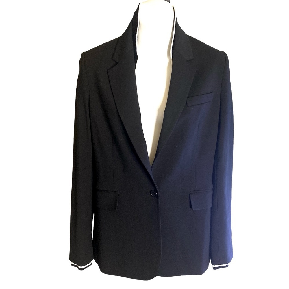 Theory Talya Refiner Removable Sweater Collar Jacket